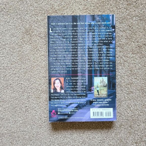 4/$20 Becoming Rain: A Novel (Volume 2) by K.A. Tucker - Paperback - Picture 5 of 5